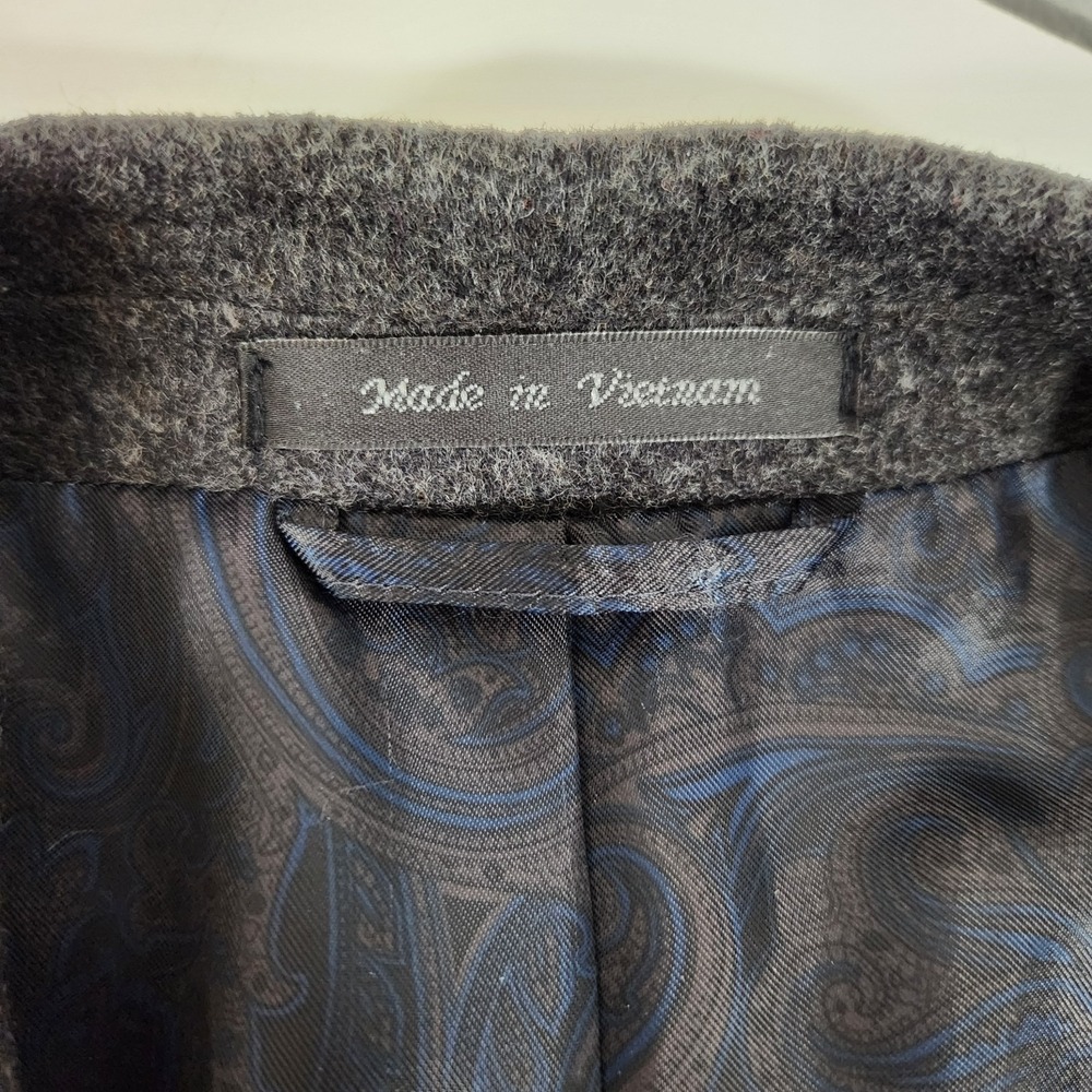 Lauren Ralph Lauren Black Velvet Sport Coat Blazer Size 48R Dog Lining Soft Luxe - Picture 9 of 12